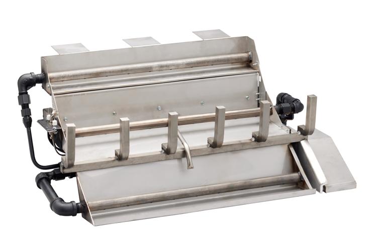 Majestic Stadium Outdoor 24" 3-Tier IPI Ignition Vented Natural Gas Burner / Hearth Kit