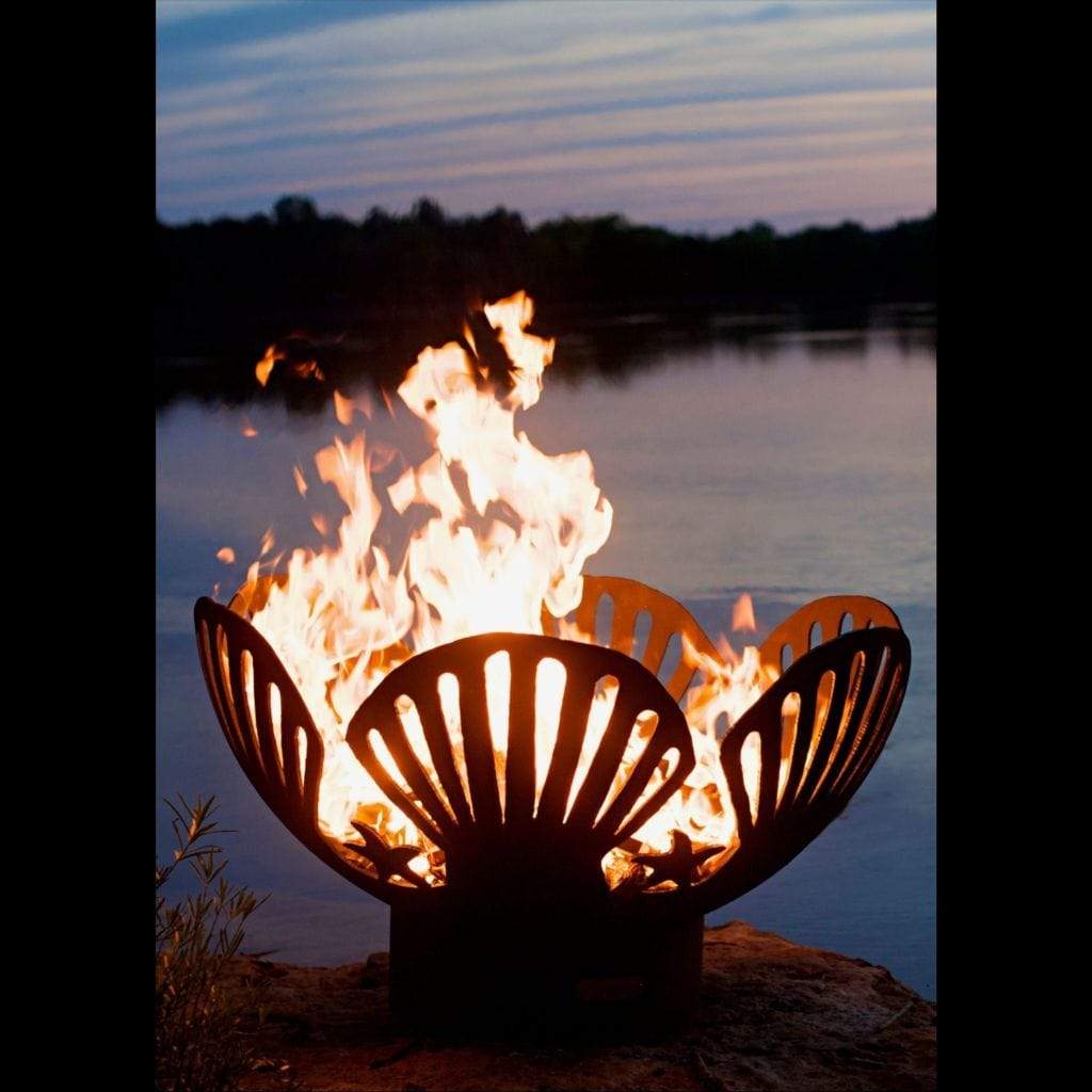 Fire Pit Art 42" Barefoot Beach Fire Pit