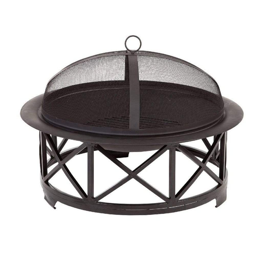 Fire Sense 30" Portsmouth Wood Burning Fire Pit