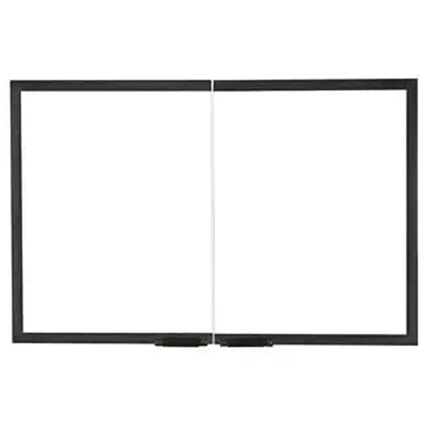Heatilator Black Gasketed Glass Door for Accelerator 36" Heat-Circulating Wood Burning Fireplace