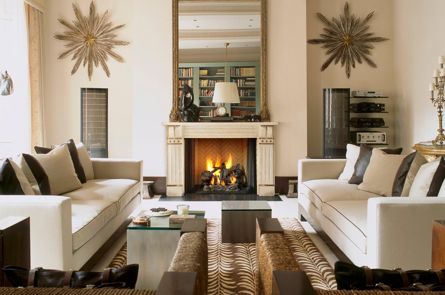 Majestic Ashland 50" Radiant Traditional Wood Burning Fireplace