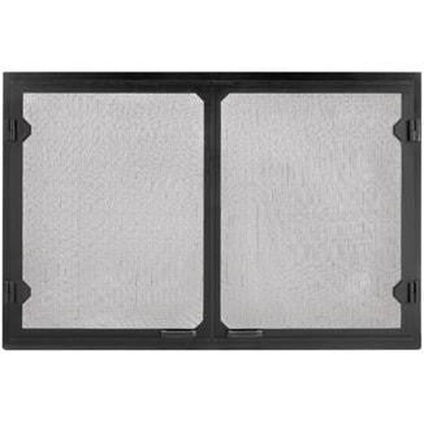 Majestic Grand Vista Cabinet Style Mesh Doors for Sovereign 42" Wood Burning Fireplace