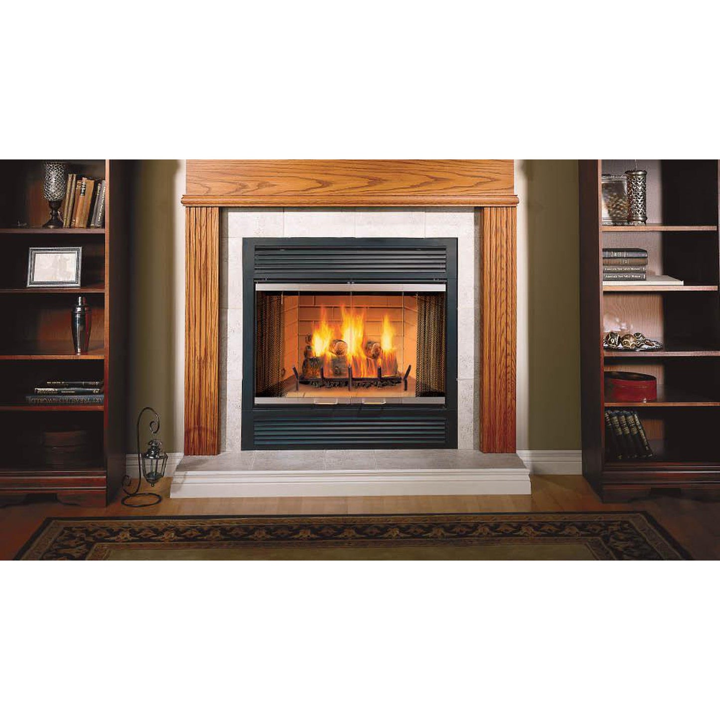 Majestic Sovereign 36" Heat Circulating Traditional Wood Burning Fireplace