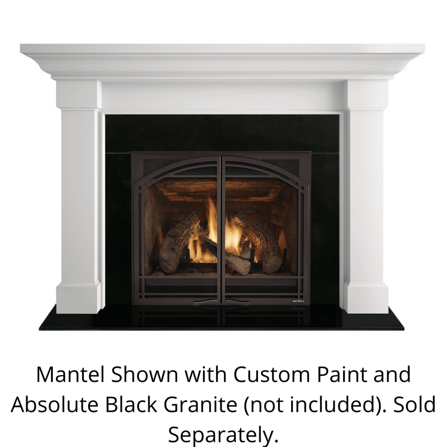 Monessen Signature Series Kenwood C 53" Maple Unfinished Flush Wood Mantel
