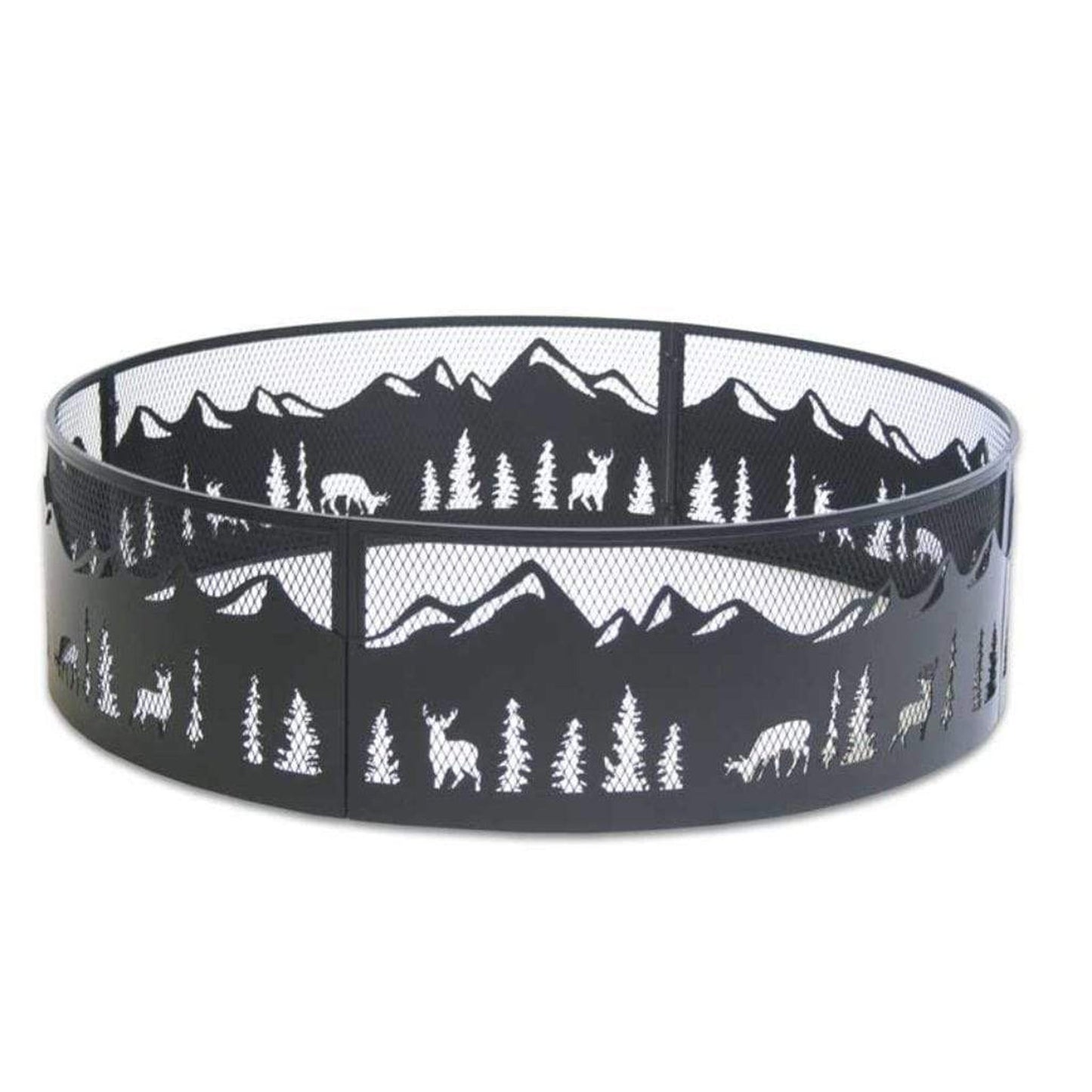Pilgrim Nature 36" High-Temp Black Fire Ring