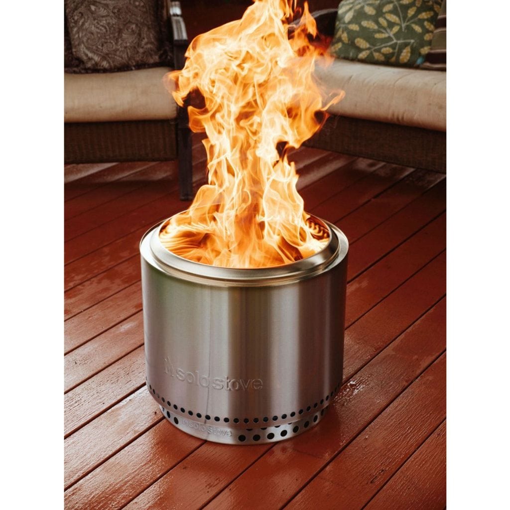 Solo Stove Bonfire Stainless Steel Fire Pit With Stand and Shelter 2.0 Bundle