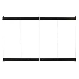 Superior 36" Black Standard Bi-Fold Glass Door for BRT4336, BRT4536 and WRT/WCT3036 Fireplaces