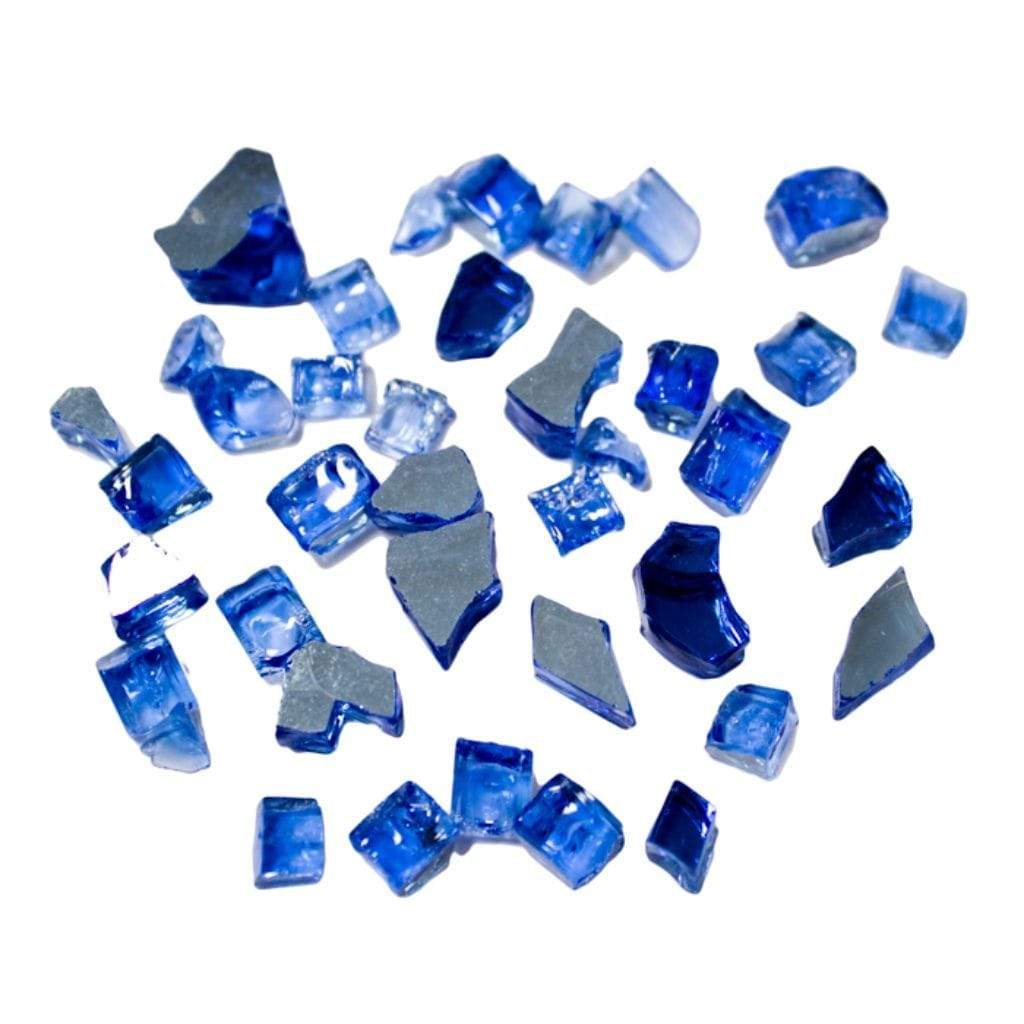 20 lbs. Reflective Fire Glass