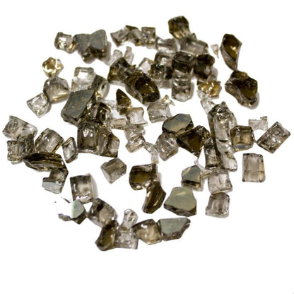 20 lbs. Reflective Fire Glass
