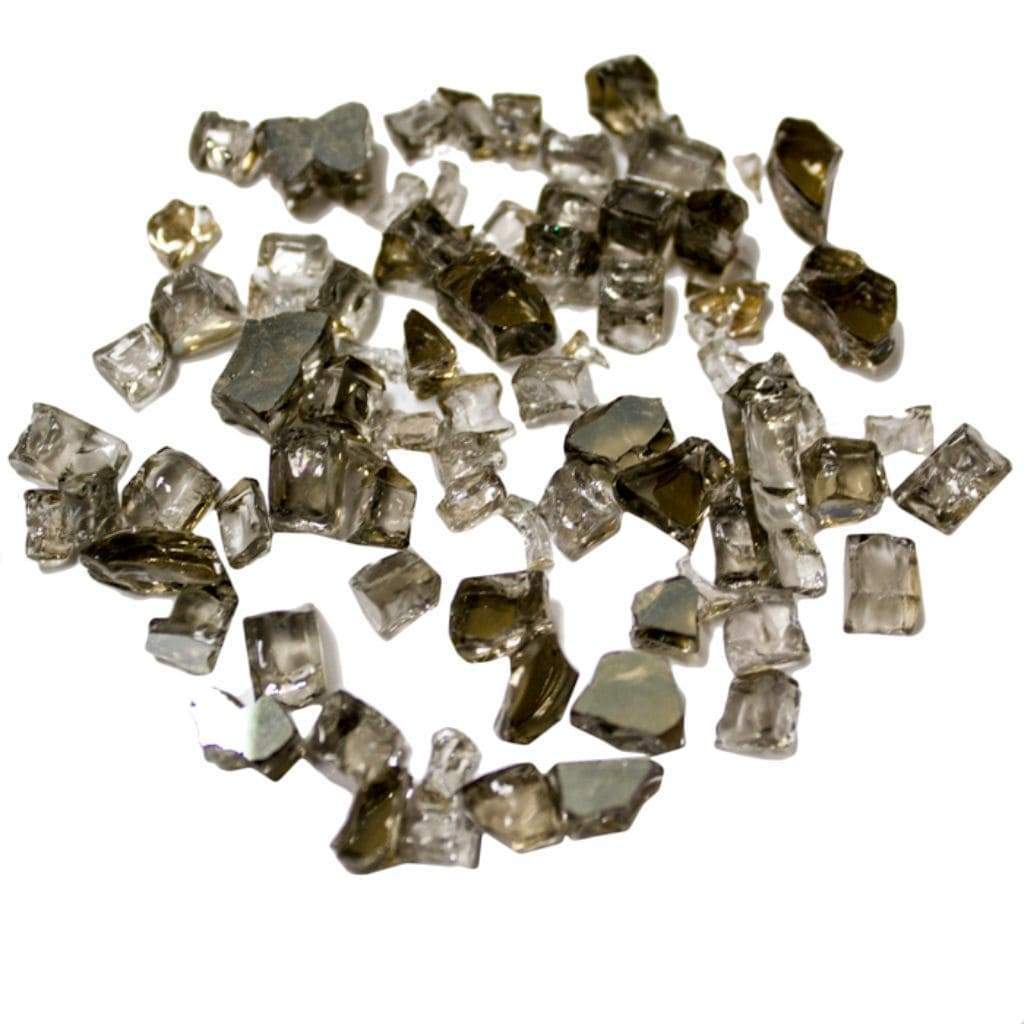 20 lbs. Reflective Fire Glass