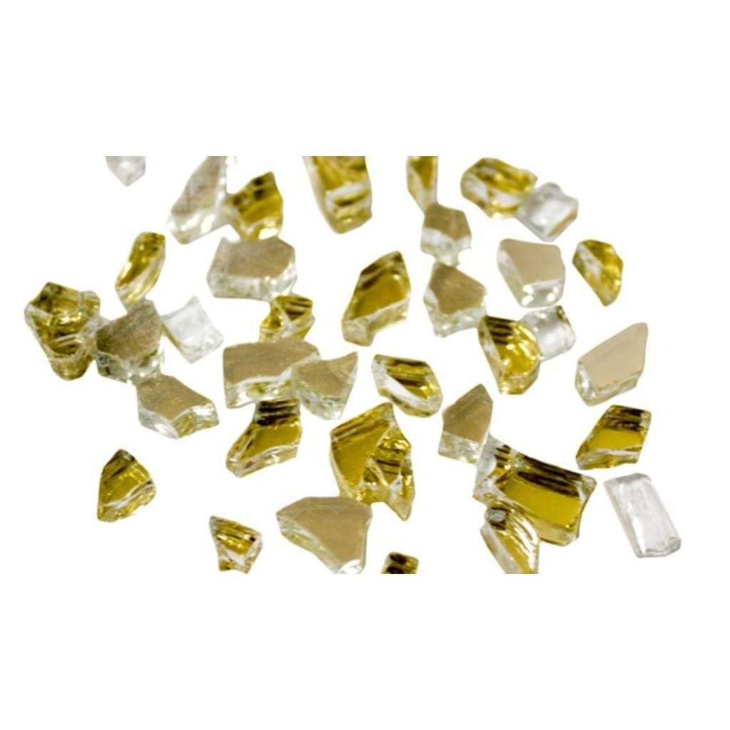 20 lbs. Reflective Fire Glass