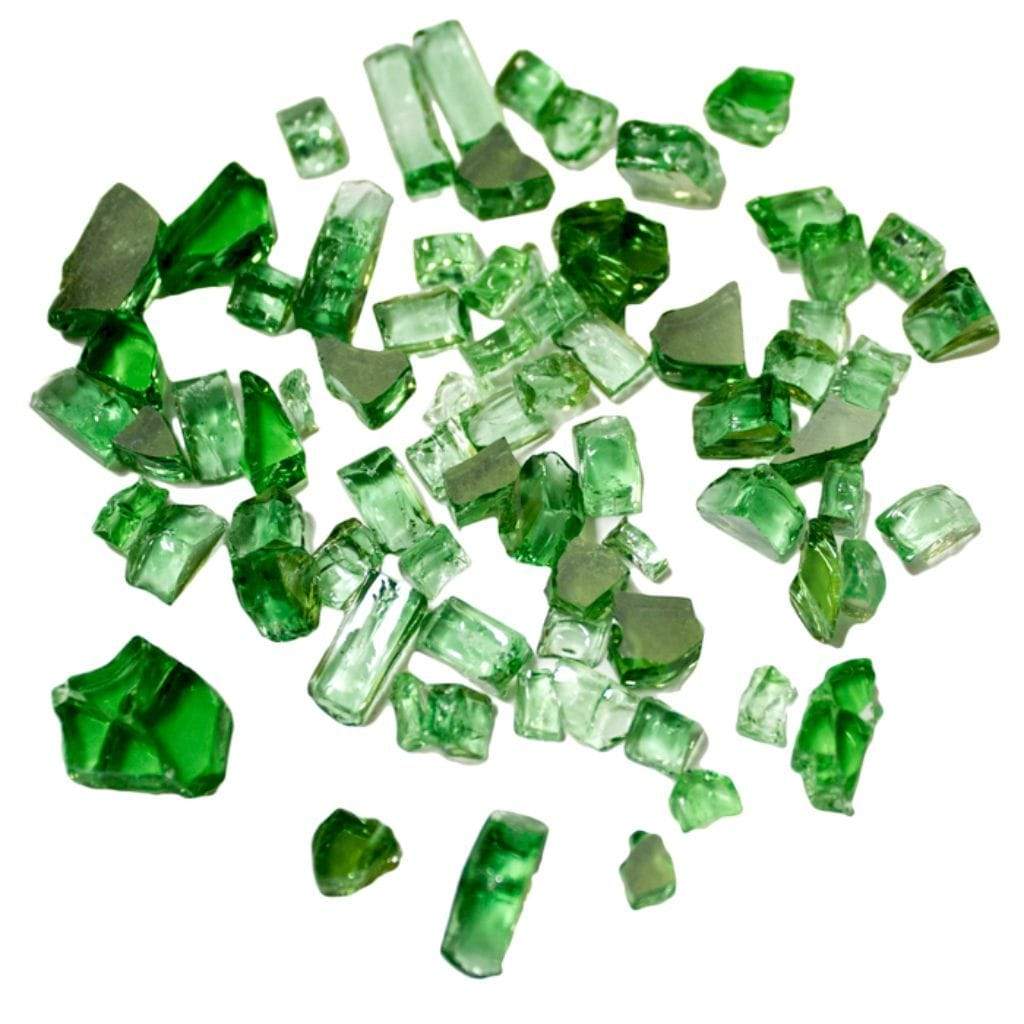 20 lbs. Reflective Fire Glass