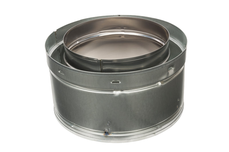 Majestic SL300 8" x 6" Chimney Pipe Section