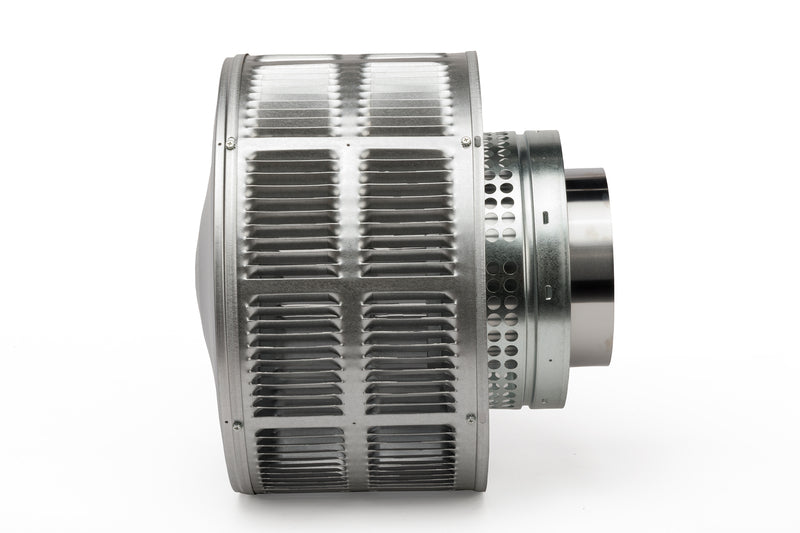 Majestic Round Vertical Venting Wood Telescoping Termination Cap With 32738 Storm Collar for SL300 Series Pipe