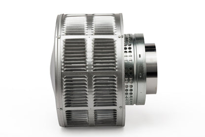 Majestic Round Vertical Venting Wood Telescoping Termination Cap With 32738 Storm Collar for SL300 Series Pipe