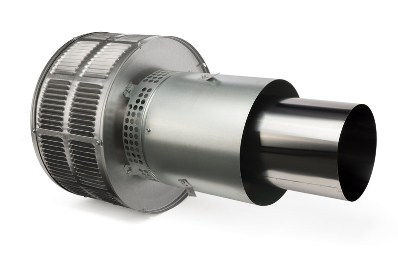Majestic Round Vertical Venting Wood Telescoping Termination Cap With Storm Collar for SL300 Series Pipe