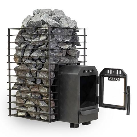 Cozy Heat Quattro 12kW Thru-Wall Sauna Heater