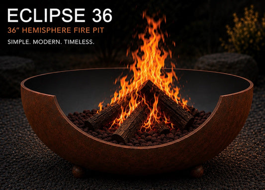Fire Pit Art 36" Eclipse Fire Pit