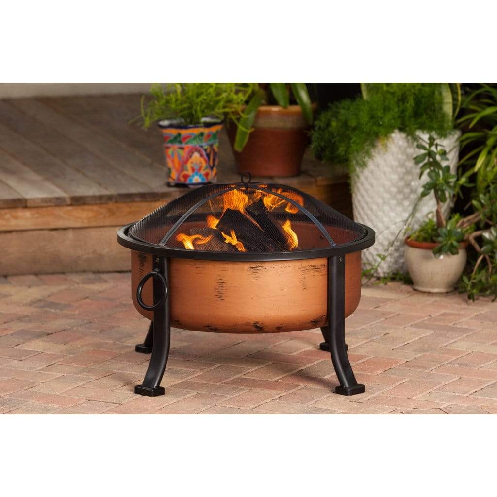 Fire Sense 26" Lumina Wood Burning Fire Pit