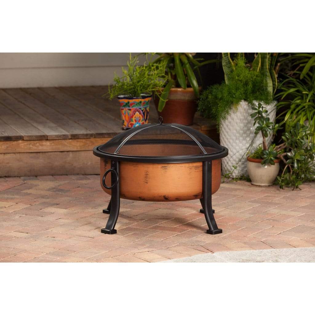 Fire Sense 26" Lumina Wood Burning Fire Pit