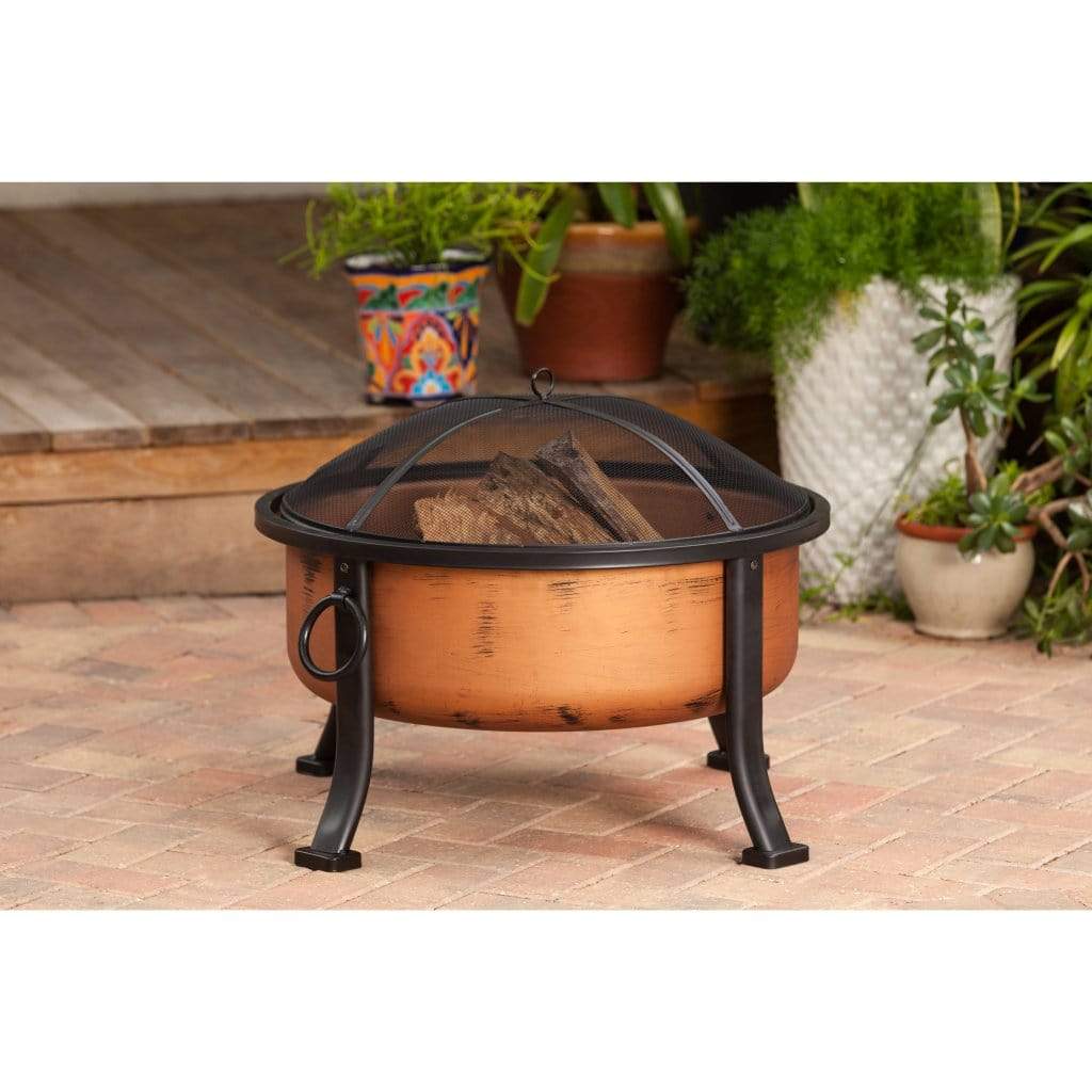 Fire Sense 26" Lumina Wood Burning Fire Pit