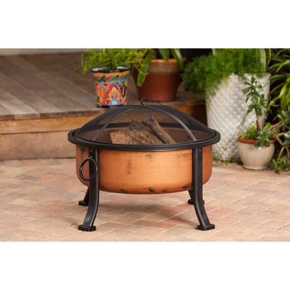 Fire Sense 26" Lumina Wood Burning Fire Pit