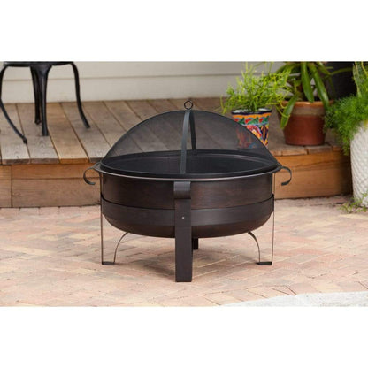 Fire Sense 35" Cornell Wood Burning Fire Pit