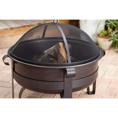 Fire Sense 35" Cornell Wood Burning Fire Pit