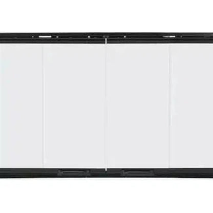 Heatilator Original Glass Bi-Fold Doors With Black Trim for Element 36" Wood Burning Fireplace