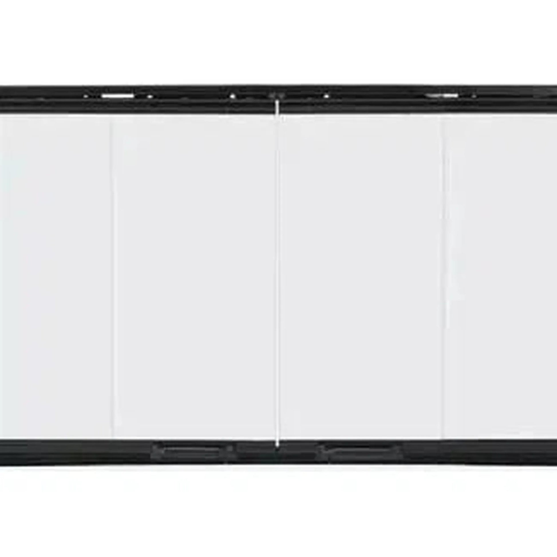 Heatilator Original Glass Bi-Fold Doors With Black Trim for Icon 100 50" Wood Burning Fireplace