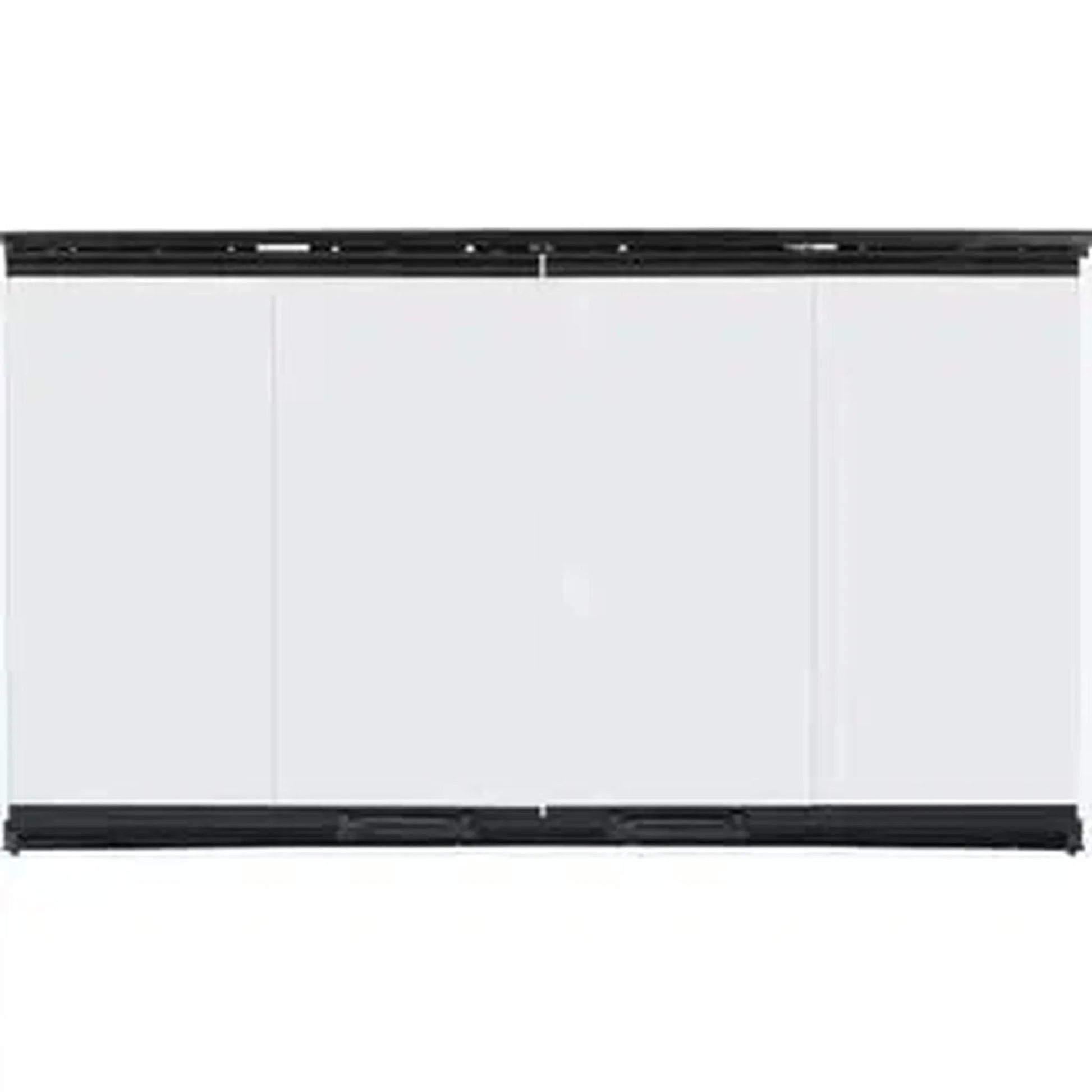 Heatilator Original Glass Bi-Fold Doors With Black Trim for ST42A Wood Burning Fireplace