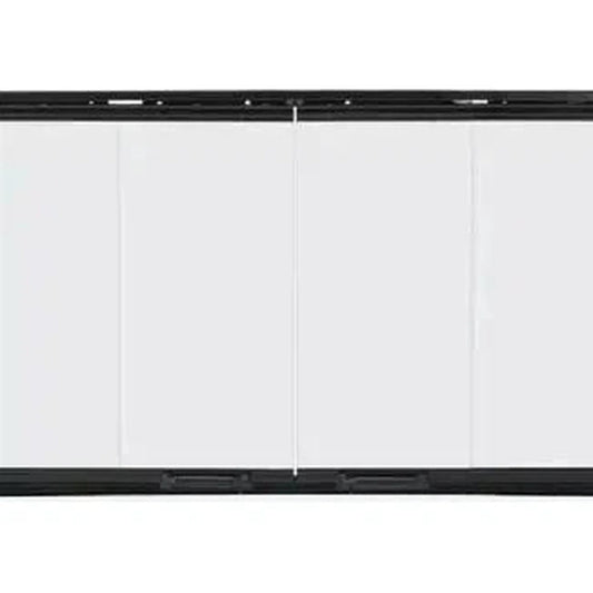 Heatilator Original Glass Bi-Fold Doors With Stainless Steel Trim for Element 42" Wood Burning Fireplace