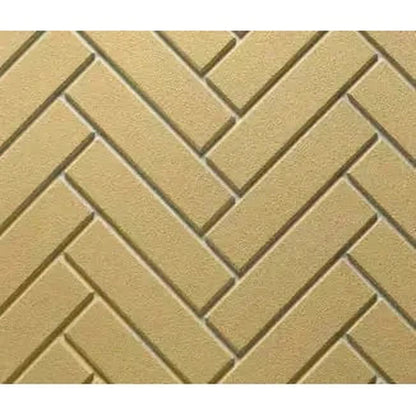 Heatilator Yellow Herringbone Molded Brick Panels for Birmingham 36" Wood Burning Fireplace