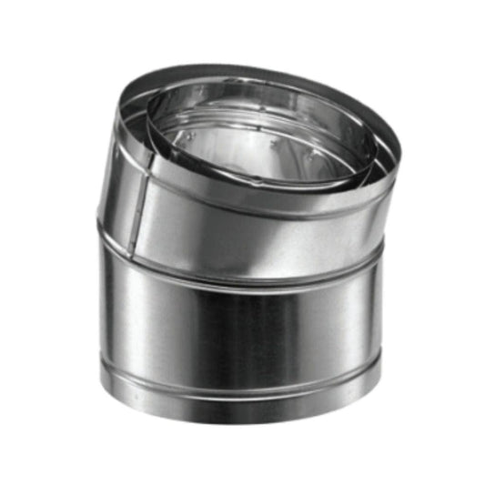 Majestic DuraVent DuraChimney ll 14" 15 Degree Elbow