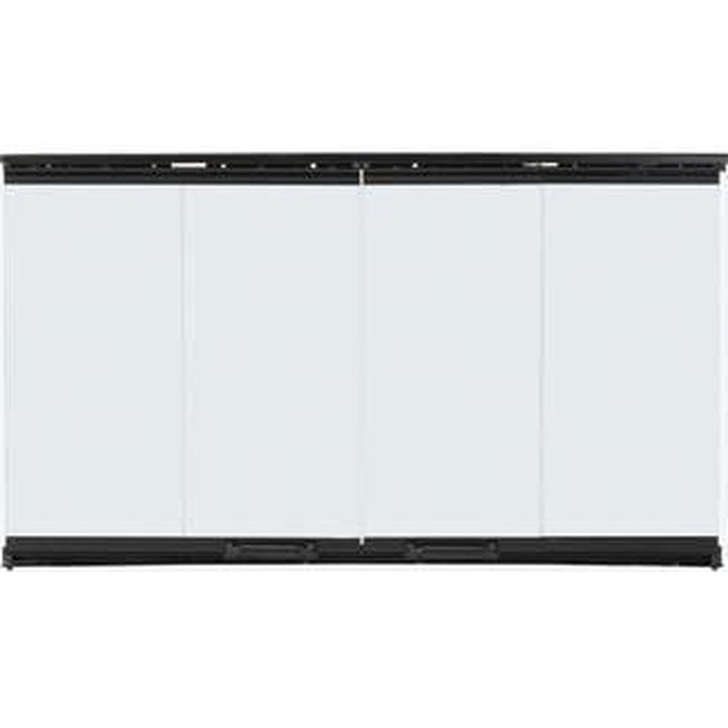 Majestic Original Bi-Fold Glass Doors With Stainless Steel Trim for Sovereign 42" Wood Burning Fireplace