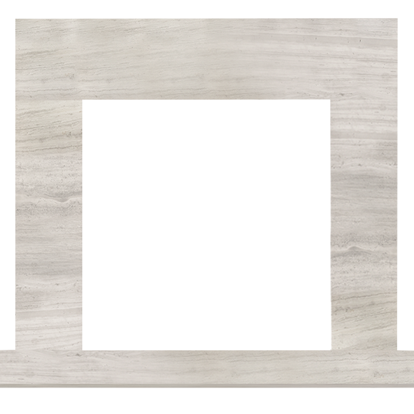 Majestic Signature Series Set 2 60" Single-Pack Driftwood Marble Stone Surround