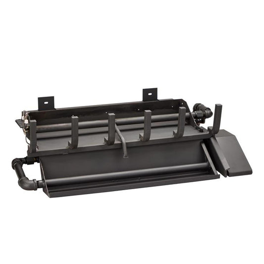 Majestic Stadium 24" 2-Tier IPI Ignition Vented Natural Gas Burner / Hearth Kit With Remote Control