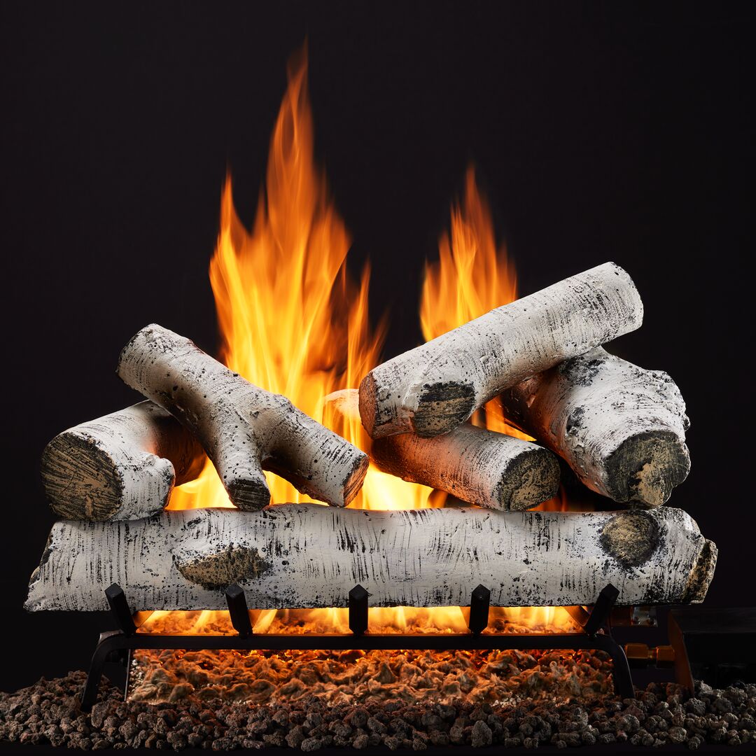 Majestic Woodland Oak 24" 8-Piece Vented Gas Log Set
