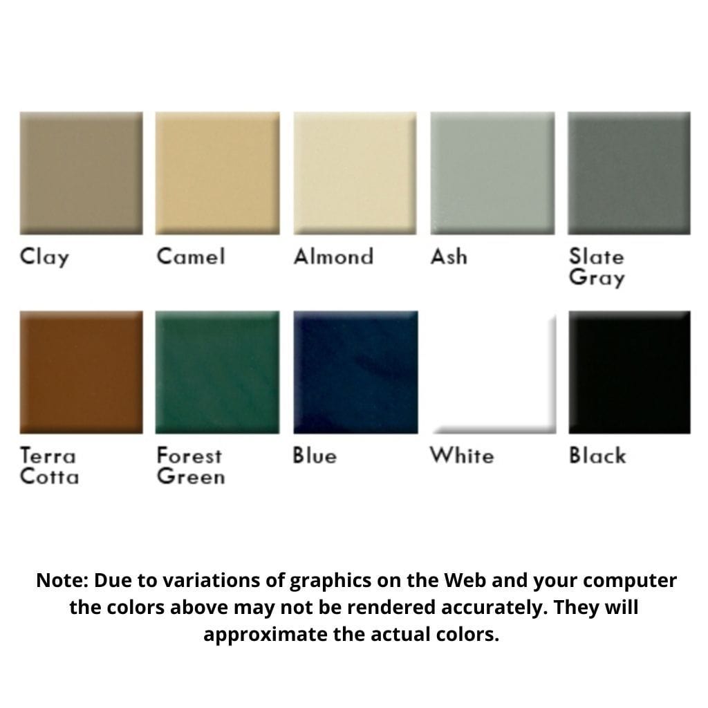 Malm Spin-A-Fire 32" Terra Cotta Freestanding Wood Burning Fireplace With Matching Base