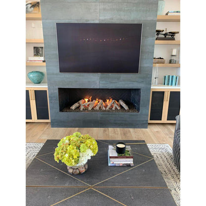 Mason-Lite 48" Linear Gas Fireplace (No Trough) - 12" B-Vent