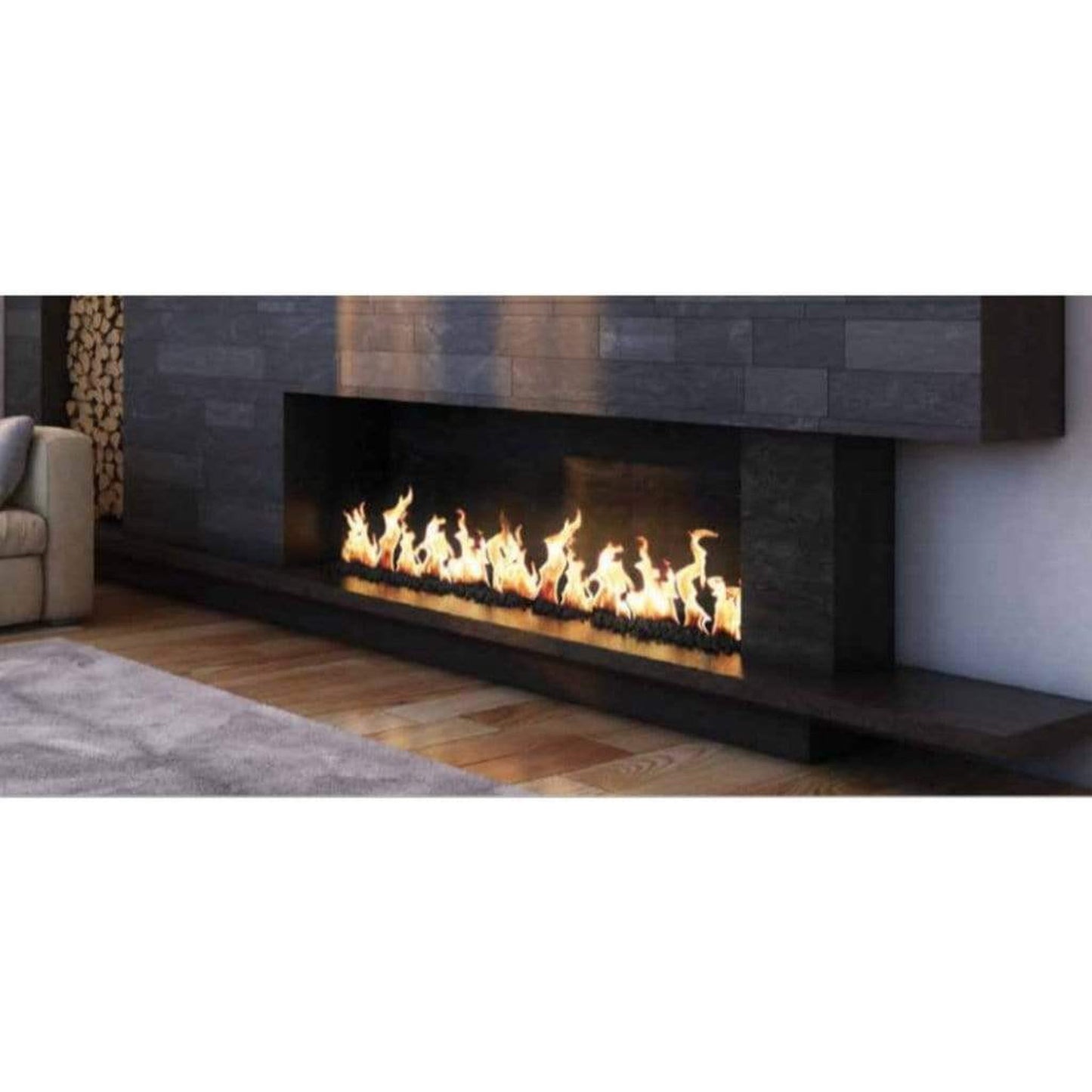 Mason-Lite 48" Linear Gas Fireplace
