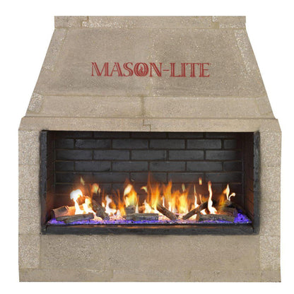 Mason-Lite 43" See-Thru Gas B-Vent Firebox Kits