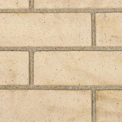 Mason-Lite 8" Cream Extended Full Running Bond Brick Panels for 43" FP See-Through Fireboxes With Height Kit
