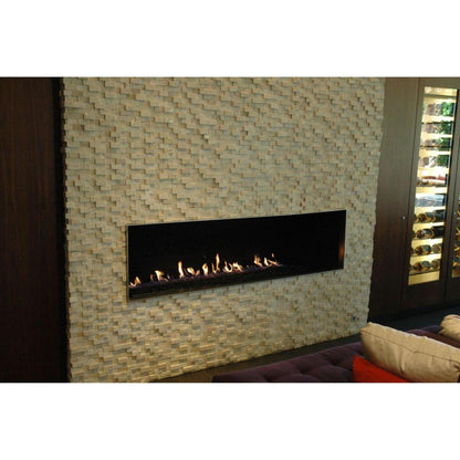 Mason-Lite 84" Linear Gas Fireplace - 12" B-Vent