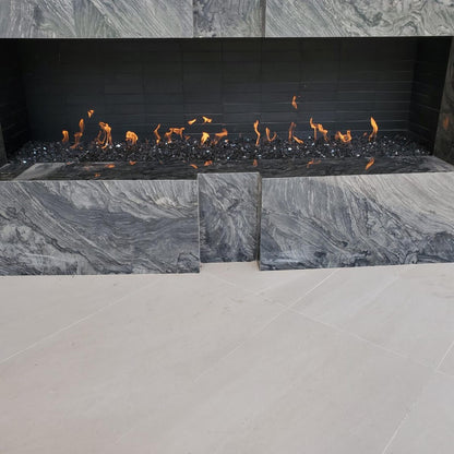 Mason-Lite 84" Linear Gas Fireplace - 12" B-Vent