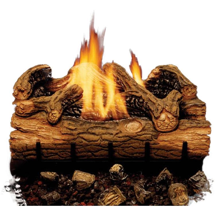 Monessen 24" Charred Hickory Gas Log Set (Logs Only)