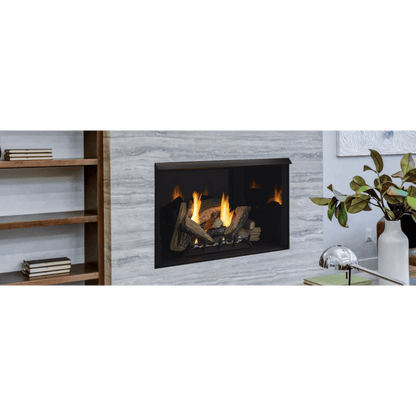 Monessen 32" Attribute Universal Circulating Vent Free Firebox with Radiant Face and Multitonal Brown/Gray Reversible Interior Panels