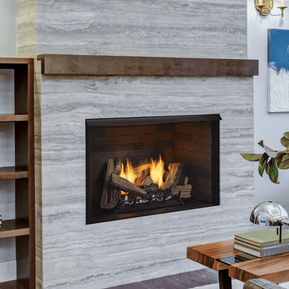 Monessen Attribute 42" Universal Circulating Vent Free Firebox With Radiant Face and Multitonal Brown Reversible Interior Panels