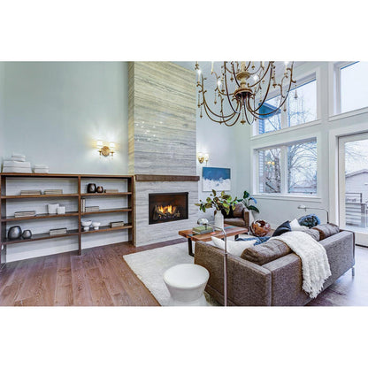 Monessen Attribute 42" Universal Circulating Vent Free Firebox With Radiant Face and Multitonal Brown Reversible Interior Panels