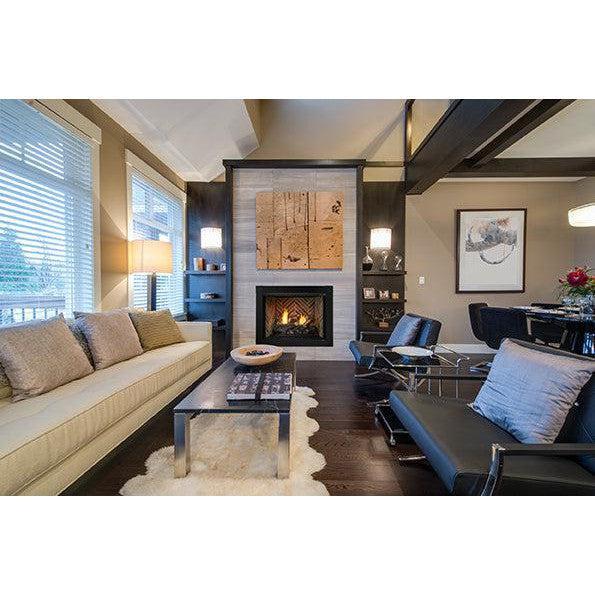 Monessen Attribute 42" Universal Circulating Vent Free Firebox With Radiant Face and Multitonal Brown Reversible Interior Panels